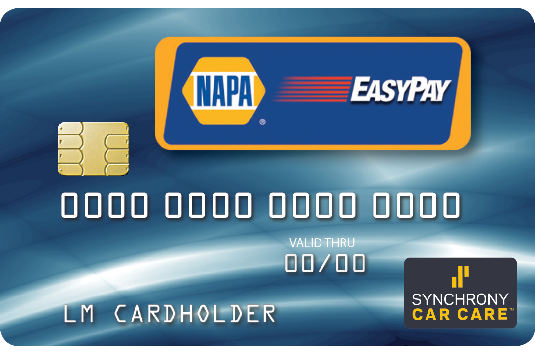 Napa EasyPay Credit Card Apply Now click here