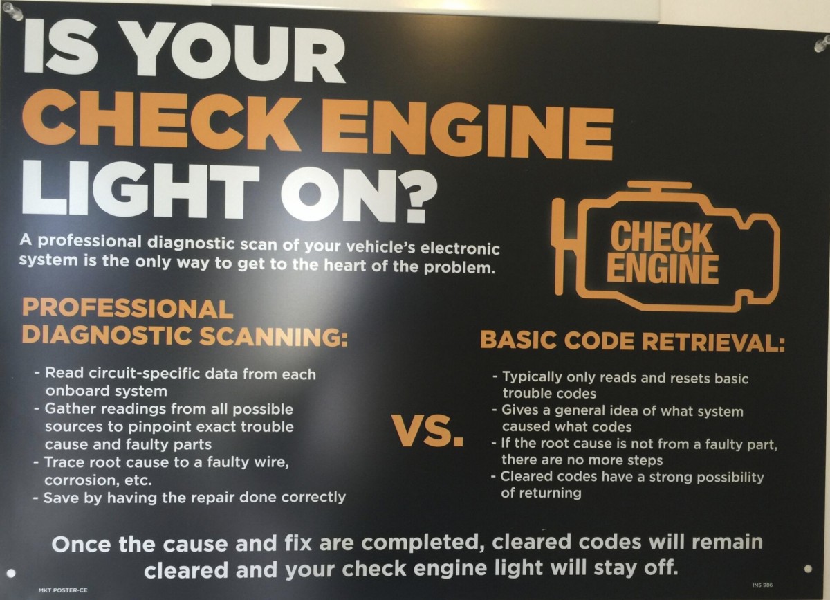 check engine light